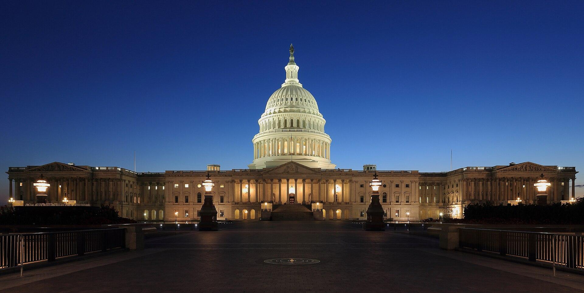 Capitólio dos Estados Unidos, em Washington. Imagem ilustrativa: o projeto foi apresentado em 23 de setembro e ainda não tem tramitação definida.