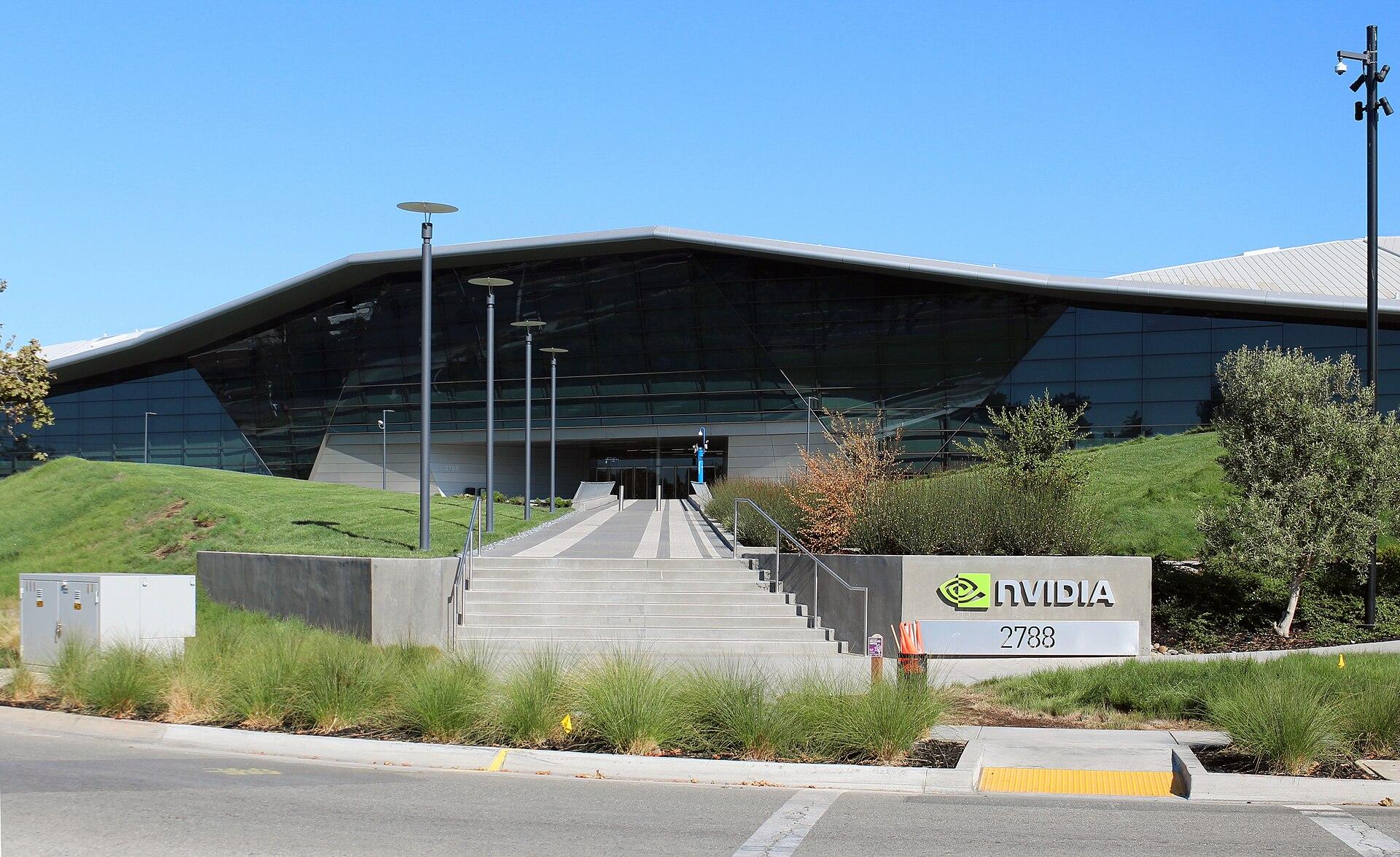 Sede da NVIDIA, em Santa Clara, na Califórnia. Nem a compradora nem o Hugging Face confirmaram o negócio até a publicação desta matéria.